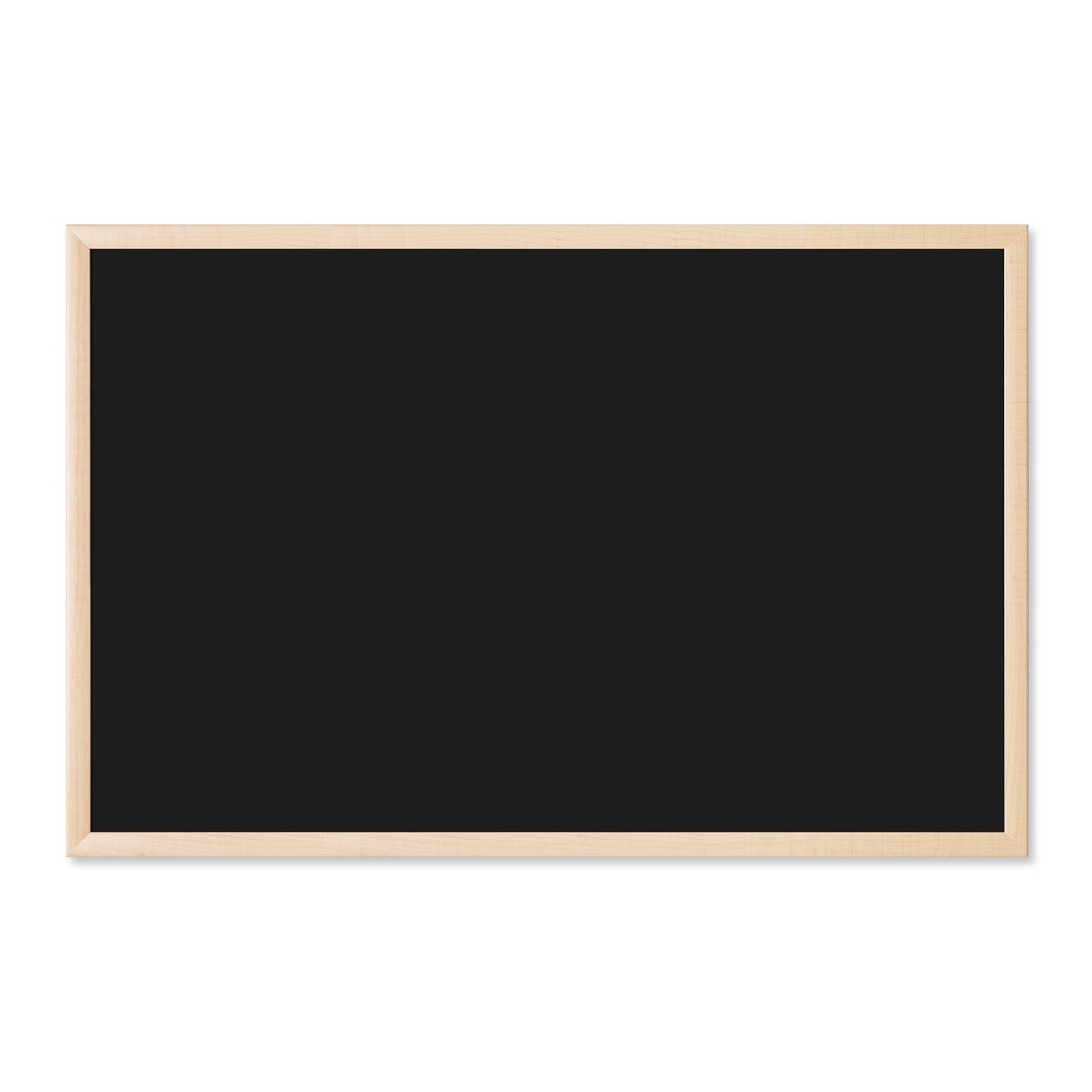 U Brands™ 36'' x 24'' Birch MDF Framed Chalkboard